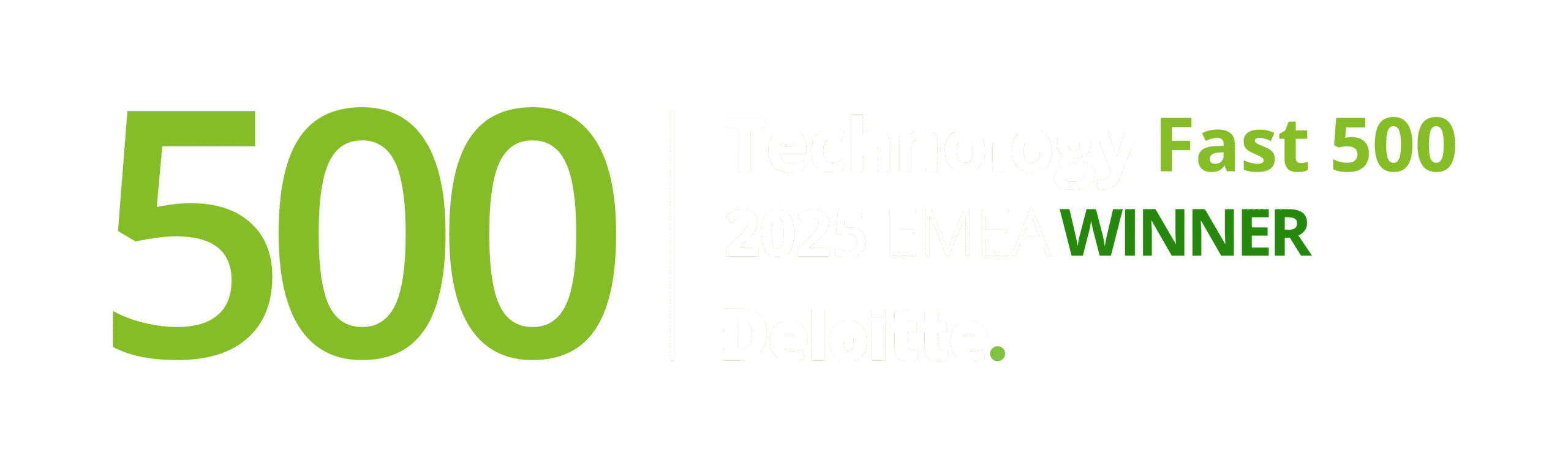Deloitte Technology Fast 500 EMEA — Winner